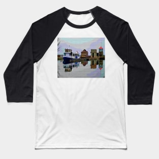 At The Locks-Art Print-Mugs,Cases,T Shirts,Stickers,etc Baseball T-Shirt